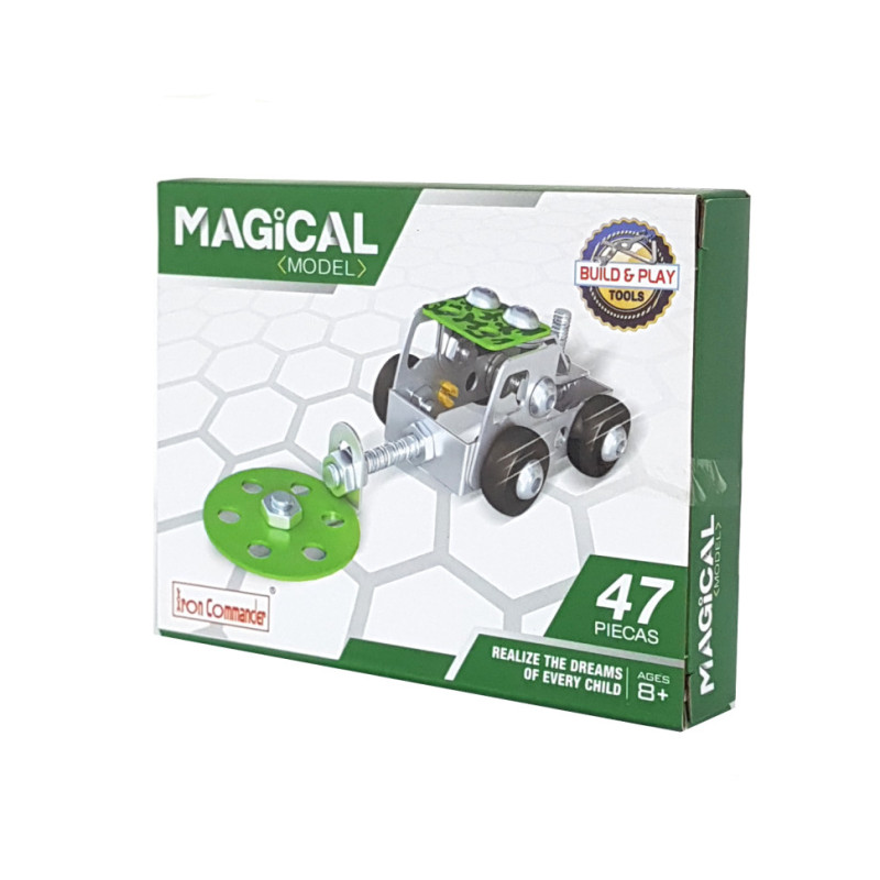 Металевий конструктор "Військова серія" 816B-36 Build and Play Tools мінний тральщик