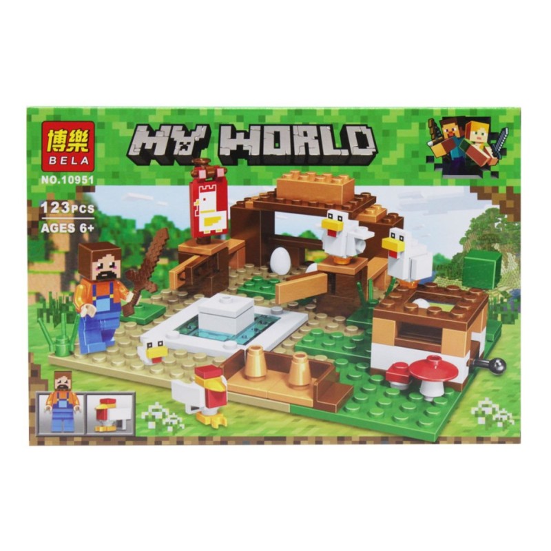 Дитячий конструктор "MINECRAFT" BELA 10948/49/50/51/52/53 10951