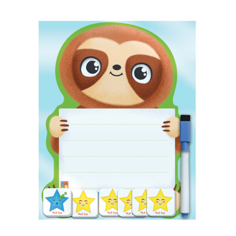 Магнітна дошка "Лінівець" з маркером Vladi Toys VT3601-22 (укр.)