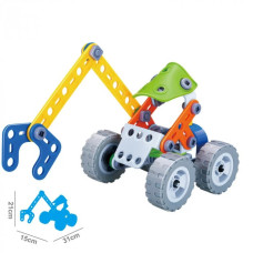 Конструктор Build&amp;Play &quot;Экскаватор&quot; HANYE J-7704, 74 элемента