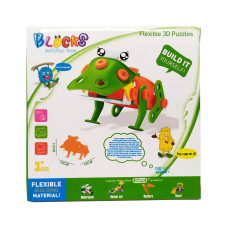 Конструктор-механик "Лягушка" HANYE J-7711, 44 элемента