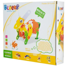 Конструктор-механик "Зайчик" HANYE J-7712, 63 элемента