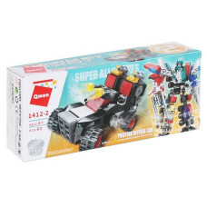 Дитячий Конструктор Qman 1412-1-6 транспорт, 79 дет  Position Defense Car