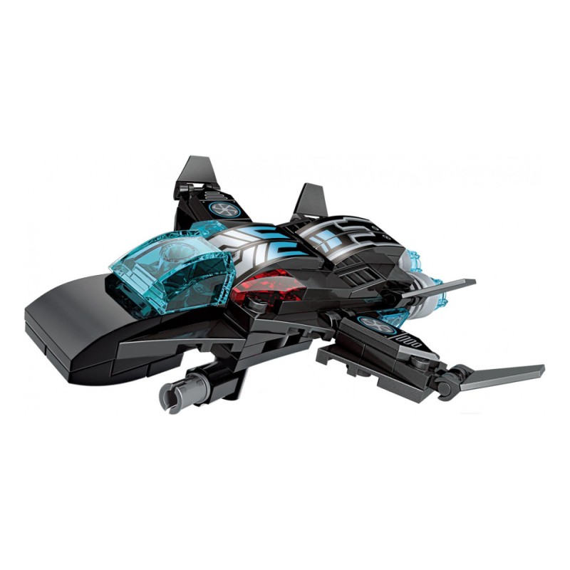 Дитячий Конструктор Qman 1413-1-8 транспорт, зброя, 95 дит. Airfreighter-Falcon