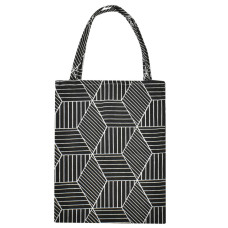 Спортивная сумка шоппер тканевая Bambi BBG-10 32-42 см Черный