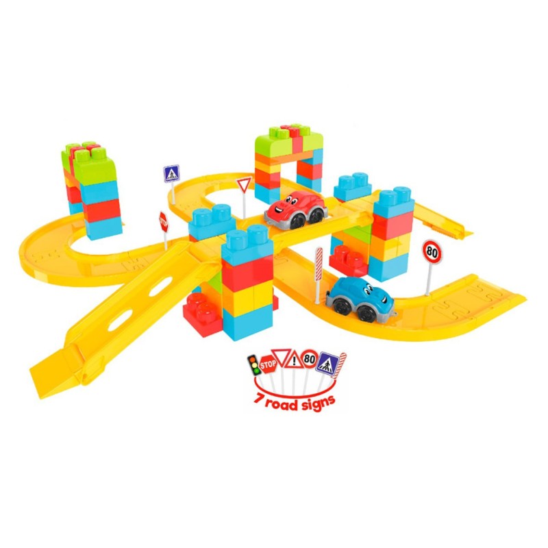 Іграшка "Конструктор Автотрек ТехноК", арт.8324 100 дет.