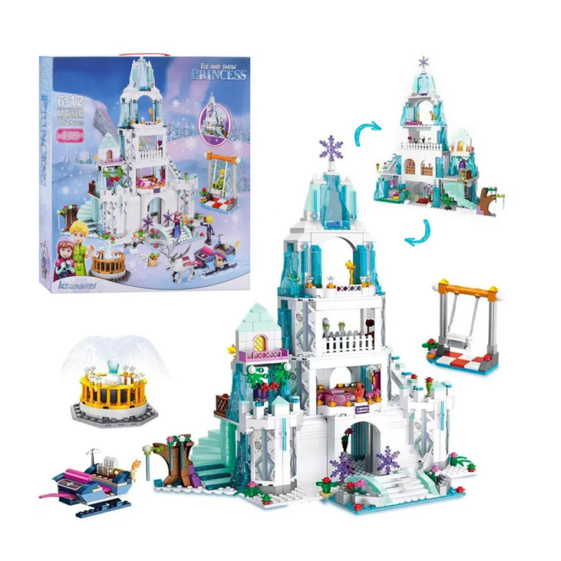 Дитячий конструктор "Замок принцеси" Bambi MG320 752 деталей