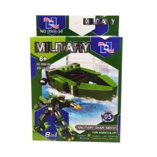 Дитячий конструктор  0868-59 військовий транспорт Вид 5