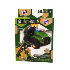 Дитячий конструктор  0868-59 військовий транспорт Вид 7