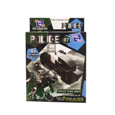 Дитячий конструктор  0868-60 поліцейський транспорт Вид 7