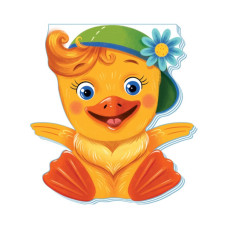 Детская книга "Забавные лапки: Утенок" Утро 340014 на украинском языке