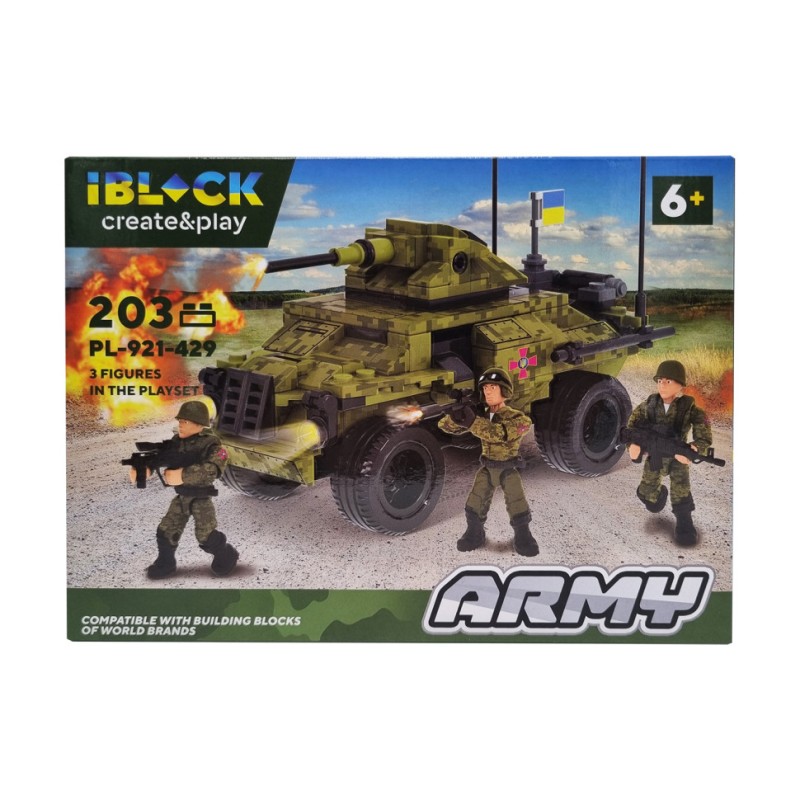 Конструктор Армія IBLOCK PL-921-429, 4 види Вид 2