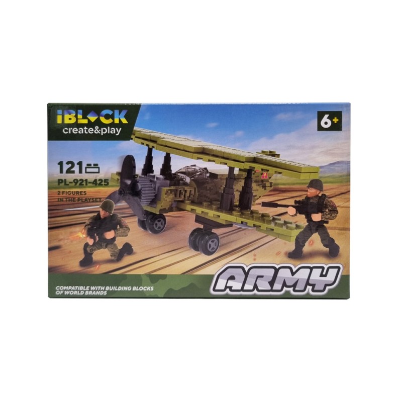 Конструктор дитячий Армія IBLOCK PL-921-425, 4 види Вид 3