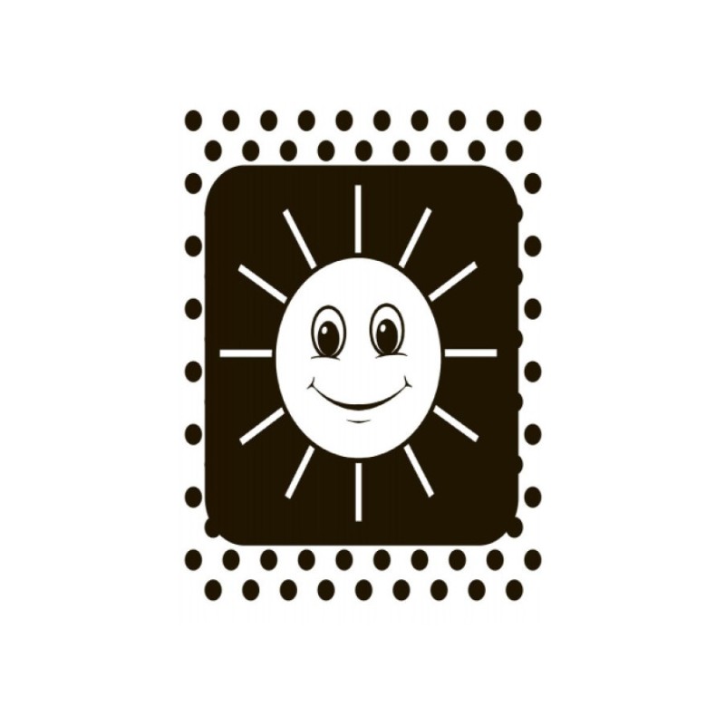 Контрастна книга для немовляти Мі-мі-книжка 755005 картон