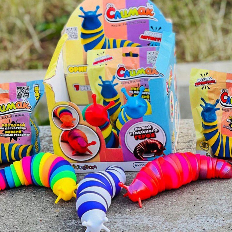 Колекційна іграшка-антистрес Слимака 30/CN22, 18 см