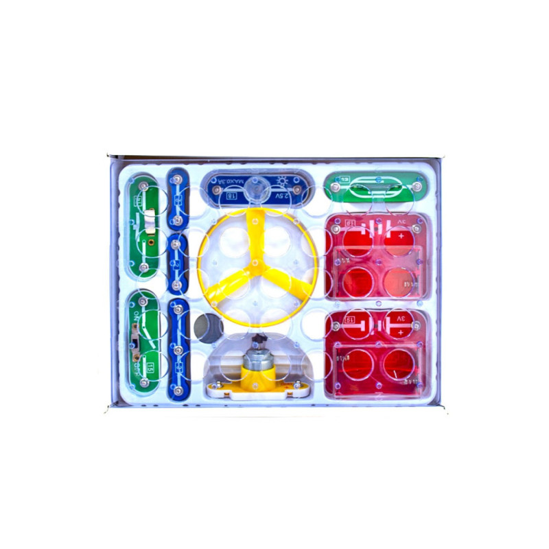 Електронний конструктор "Перші кроки в електроніці" D70709 набір А, 15 схем, світло