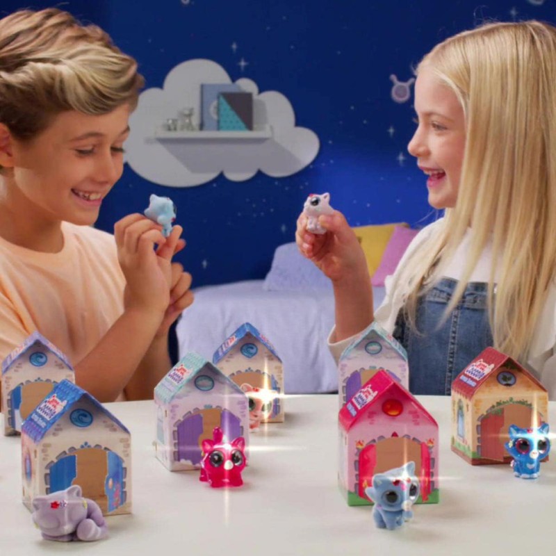 Колекційна фігурка-сюрприз You You Кошенята Сузір'я зодіаку 66/CN22 з паперовим будиночком