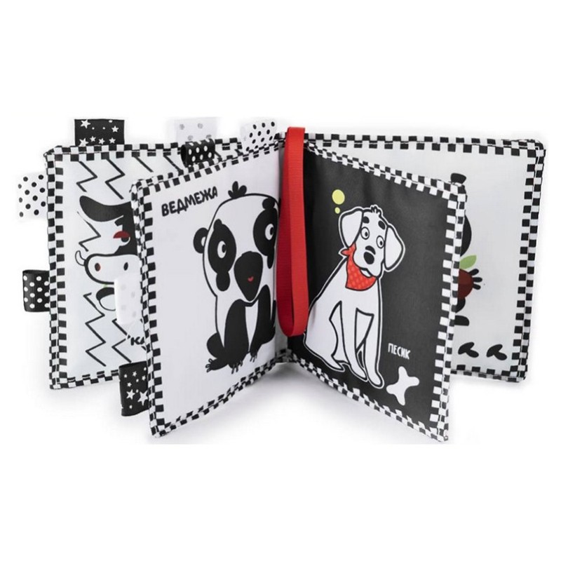 Контрастна книга для малюків "Котик" 404058