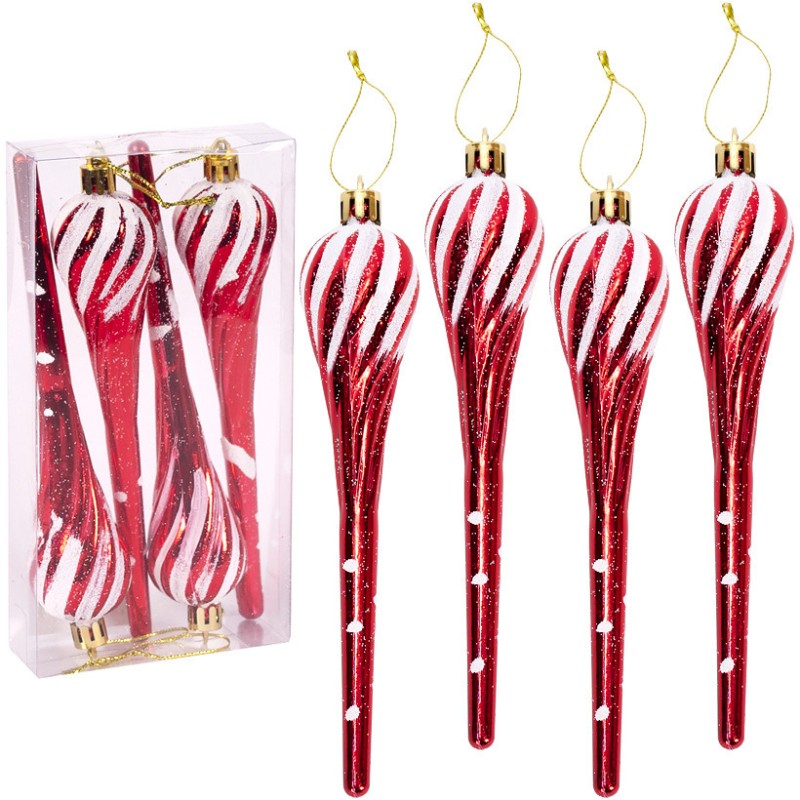 Набір-прикраса "Бурульки" 4шт YH1-123