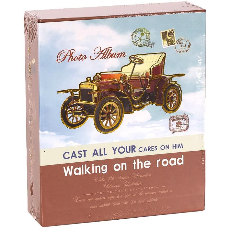 Фотоальбом дитячий 6669 40 фотографій 10*15см Червоний