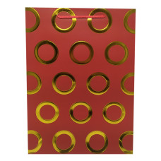 Подарунковий пакет 2371L, 40 х 30 х 0,1 Червоний