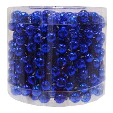 Декоративне намисто на ялинку 8070-8-5м, 8 мм, 5 метрів Синій