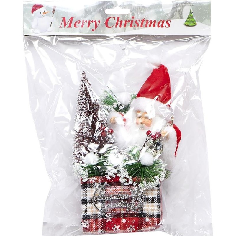 Новорічна прикраса "Санта Клаус" 23M-78-1