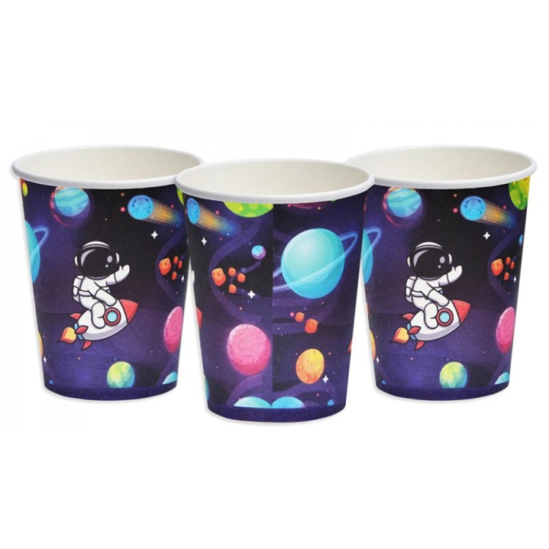 Набір паперових склянок "Космос" 7036-0026, 10 шт