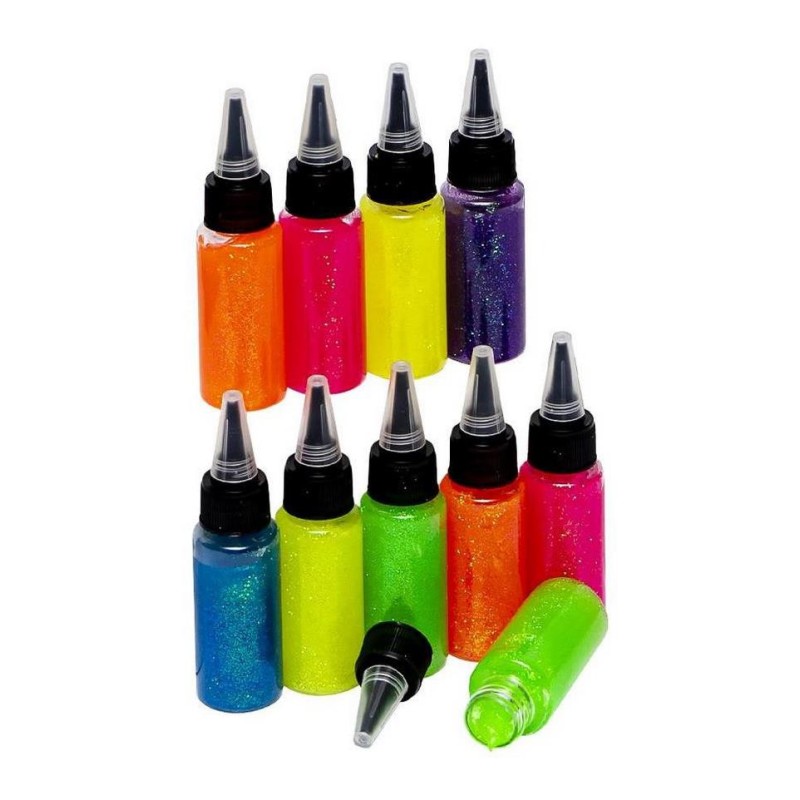 Клей із блискітками COLOR-IT 301SP, 30мл 6 кольорів