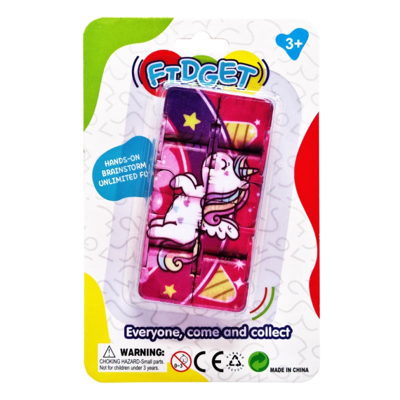 Дитяча іграшка антистрес Fidget 8903B логічна Єдиноріг