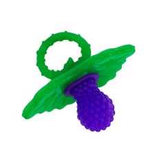 Пустышка-прорезыватель "Ягодка" MGZ-0419 (Purple) текстурная