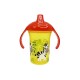 Пляшечка пластикова з ручками "Зебра" MGZ-0323(Yellow) 250 мл