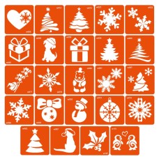 Набор трафаретов для биотату «W - зима» w-simple_24_1