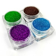 Набор глиттера для биотату «Базовый №3» glitter-set-4x-3, 4 цвета