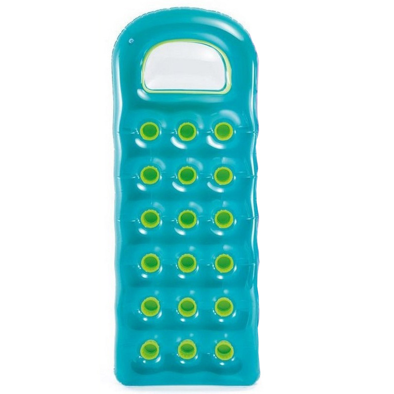 Надувний матрац стаканчики 59895, 188 x 71см Салатовий