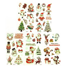 Набор детских временных тату «Рождество №1» kids-tatto-set5-christmass-01