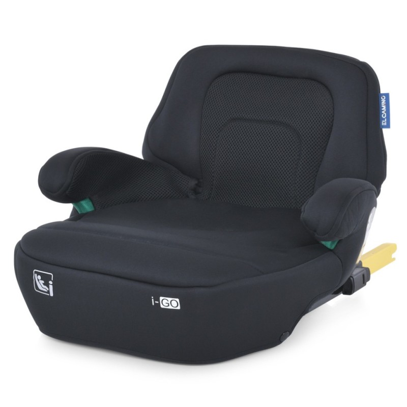 Автокрісло-бустер ME 1112 i-GO Black із кріпленням Isofix