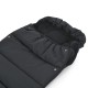 Конверт у коляску ME 1131 Footmuff Plus Black 100 х 53 см, застібки-блискавки