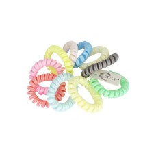 Детская резинка-пружинка для волос 0308-871 разноцветный, набор 10 шт.