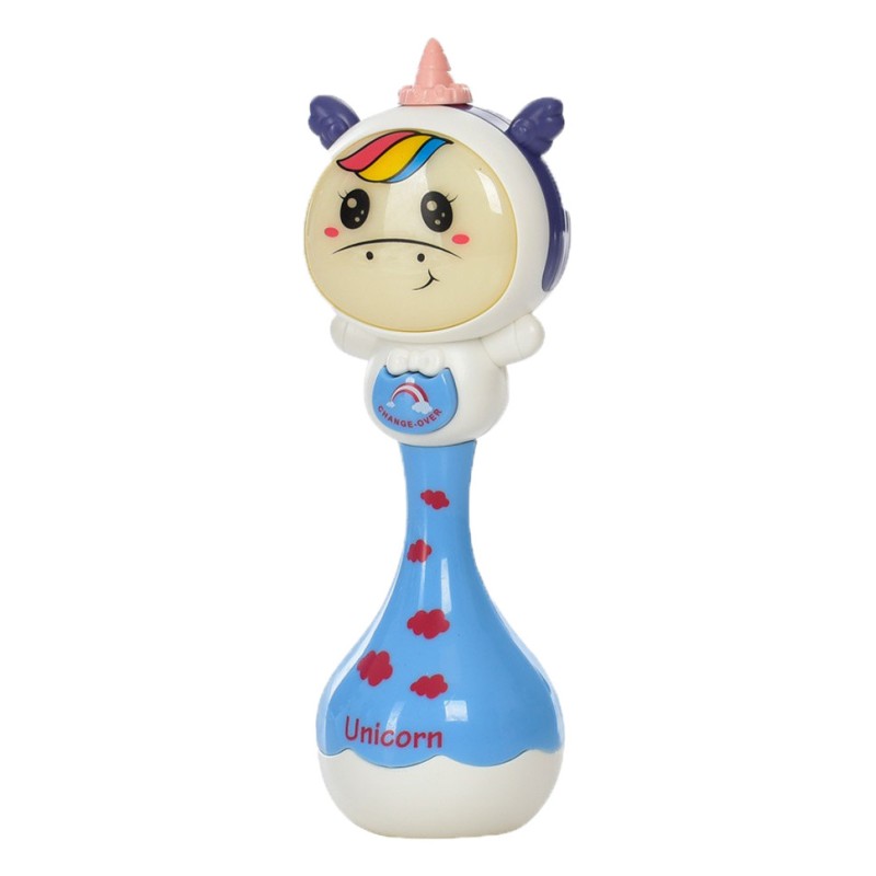 Дитяче брязкальце "Єдиноріг" 855-82D музика,світло 14,5 см