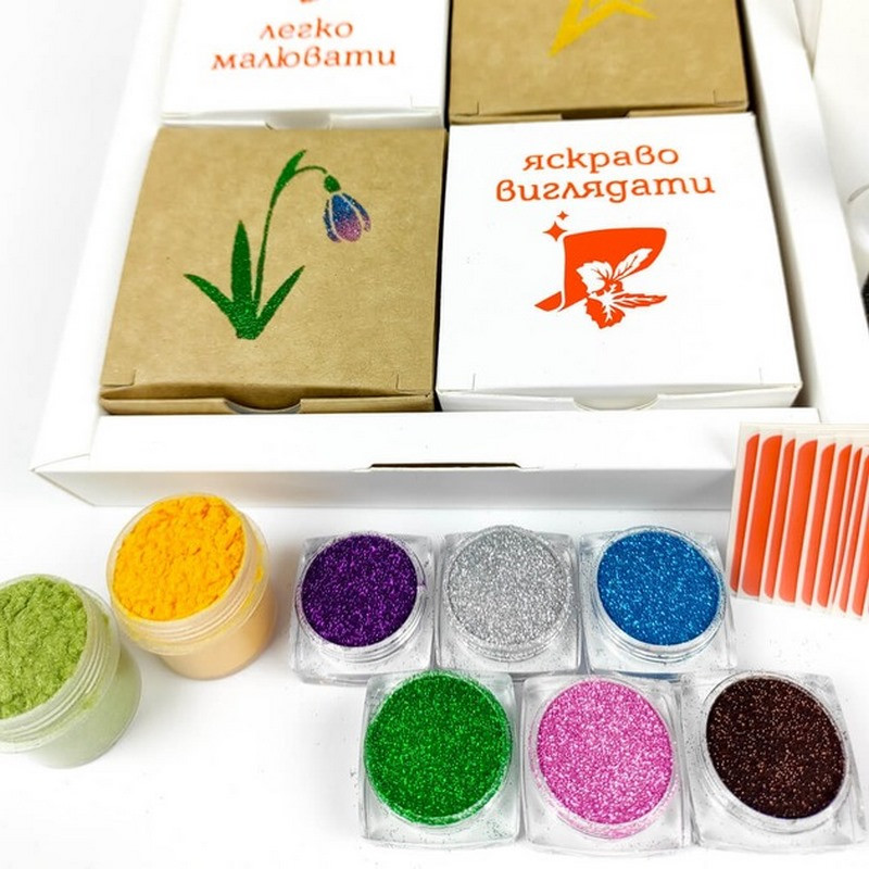 Подарунковий набір для біо-тату "Весна - макс" gift-set-spring-max