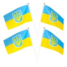 Государственный флаг "Украина" 2-35, 30х45 см (96058)