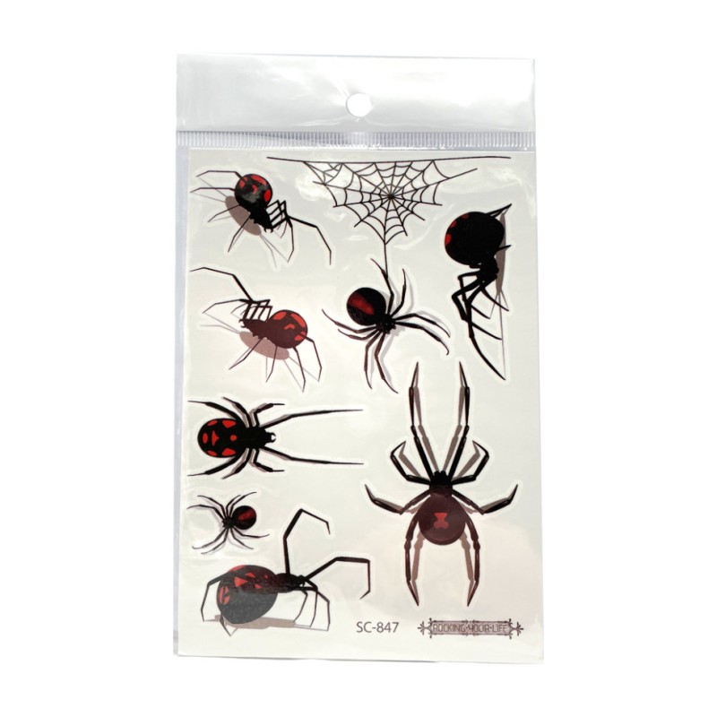 Татуювання дитяче "Чорна Вдова" 1510CT(SC-847) (119086)