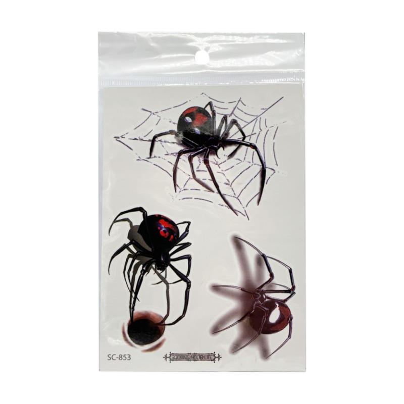 Татуювання дитяче "Чорна Вдова 2" 1510CT(SC-853) (119086)