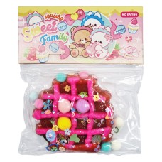 Антистрес Сквіш "М'які Віденські вафлі" SKWC-305(Brown) круглі