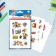 Набір дитячих тимчасових татуювань "Paw Patrol Команда" 200435, 4 листи