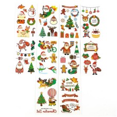 Набор детских временных тату "Рождество и Новый год № 2" tattoo-mini-set-cmas-10-2