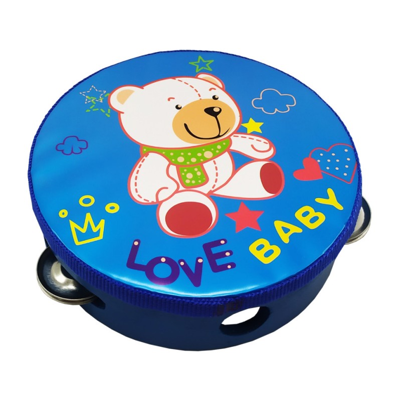 Дерев'яна іграшка Бубон MD 0367-19-27 діаметр 15 см Плюшевий ведмедик