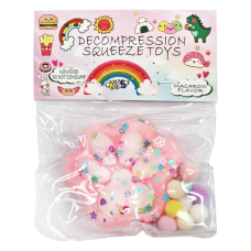 Антистрес Сквіш "М'які котячі лапки" Bambi SKL-102(Pink-White) Рожевий