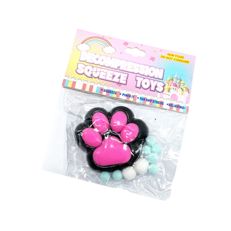 Антистрес Сквіш "М'які котячі лапки" ZB-391(Pink) рожевий 7 см